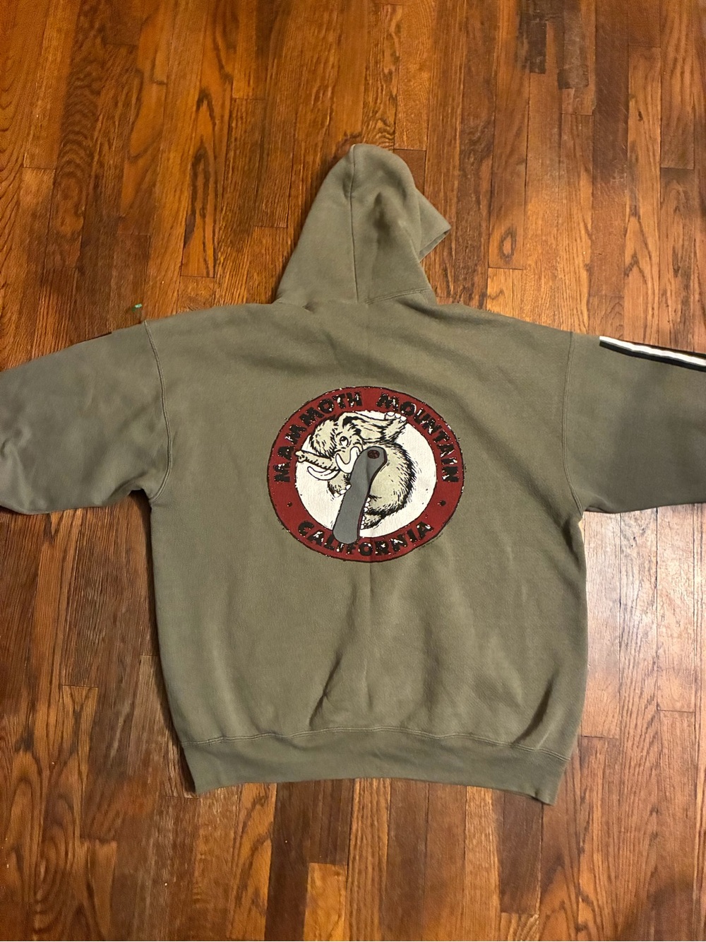 Vintage mammoth mountain hoodie size XL